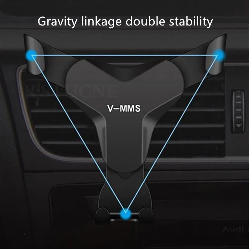 Автомобильный держатель для телефона Универсальный гравитационный держатель для мобильного телефона Подставка без магнитной поддержки держатель для смартфона в автомобиле