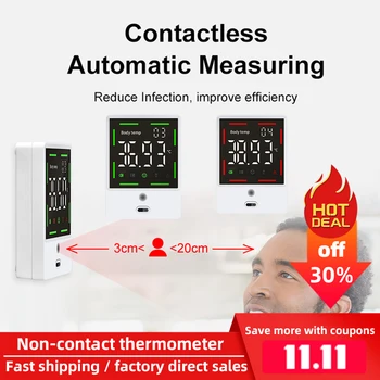 

Forehead Thermometer Auto Intelligent Non-contact Infrared termometro Wall-mounted precision термометр for adults and children