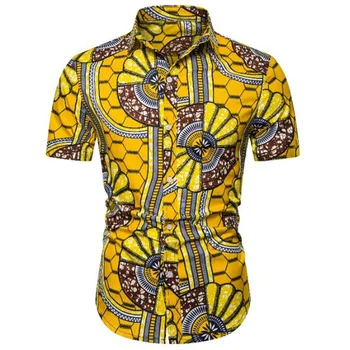 

Printed New Shirts 2020 Men Hawaiian Shirt Short Sleeve Casual Dress Shirt For Men Shirt For Men Casual