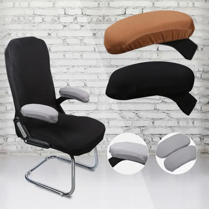 Шикарные чехлы на подлокотники для стула, утолщенные чехлы на сиденье для офисной инвалидной коляски, 1 пара M1
