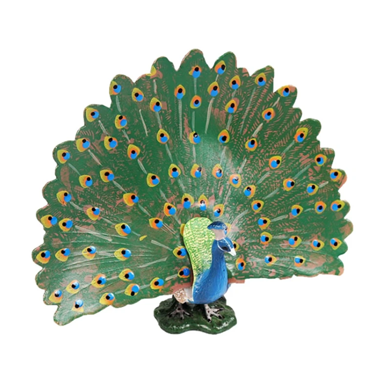 Сад эмультационный лес попугай изображение Миниатюрные модели животных ремесло фигурка птицы пластиковые ремесленные украшения аксессуары