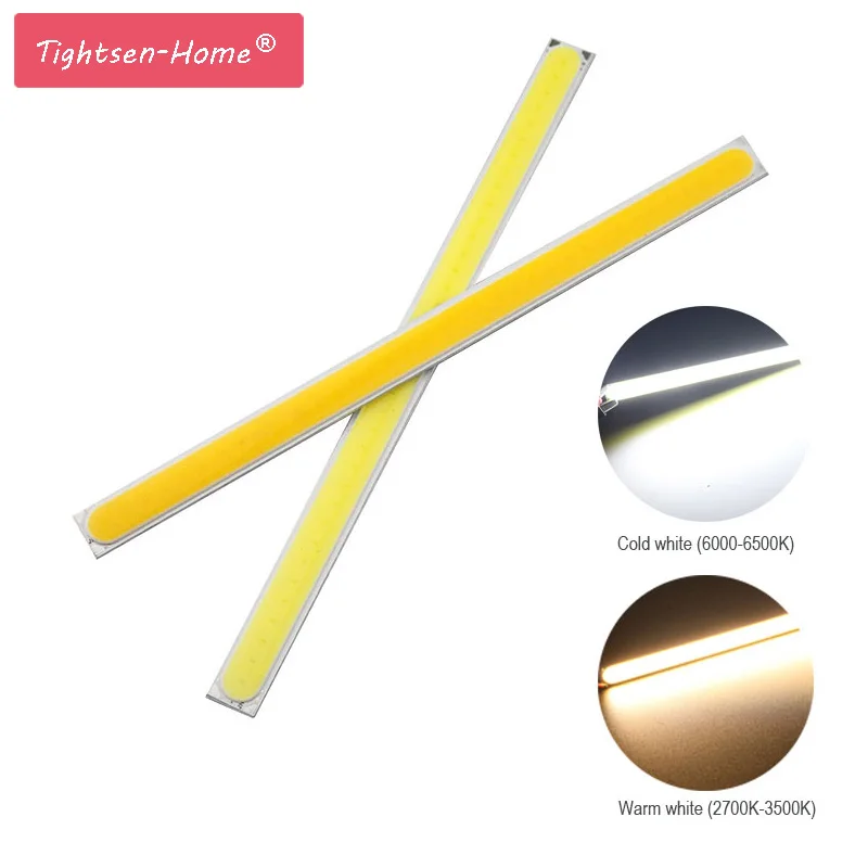 Светодиодная лента COB Flip chip High lumen источник света модуль 8 Вт 9 В 11 в лампа для