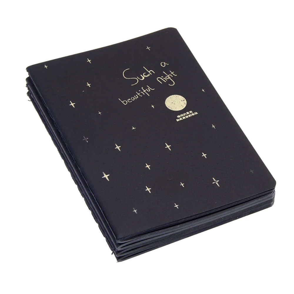 Painting Notebook Sketching Book Black Paper 32k 56 Pages Writing Diary Art Supplies Creative Drawing Student School Stationery