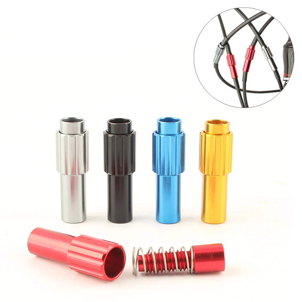 Bike Derailleur Adjust Screw Bike Brake Cable Adjuster Inline Gear Derailleur Shift Adjustment Screw Part 
