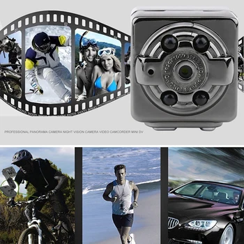 

SQ8 Smart 1080p HD Mini Camera Secret Mini Camera Video Cam Night Vision Wireless Body DVR DV Tiny Mini Cameras Micro Camcorder