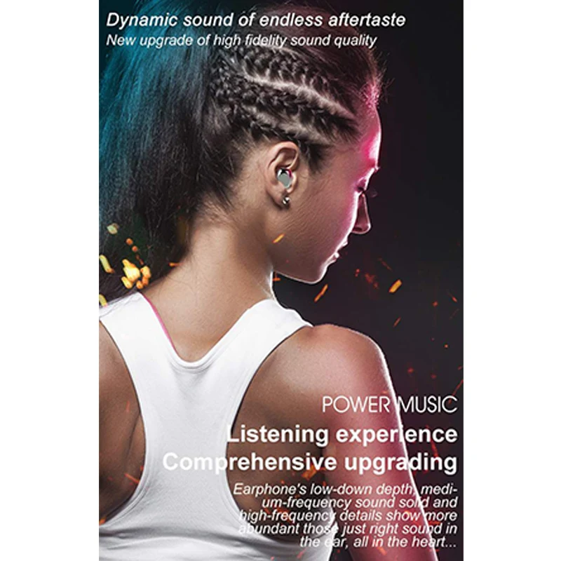 X26 TWS bluetooth 5,0 настоящие беспроводные наушники умные водонепроницаемые стерео Hifi наушники с зарядным чехлом для Iphone