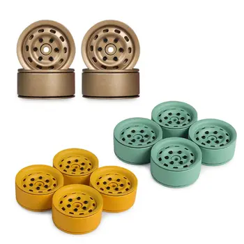 

4Pcs 1.9 inch Metal Hub Universal Wheel Rim for 1/10 RC Car Crawler Axial SCX10 Accessories