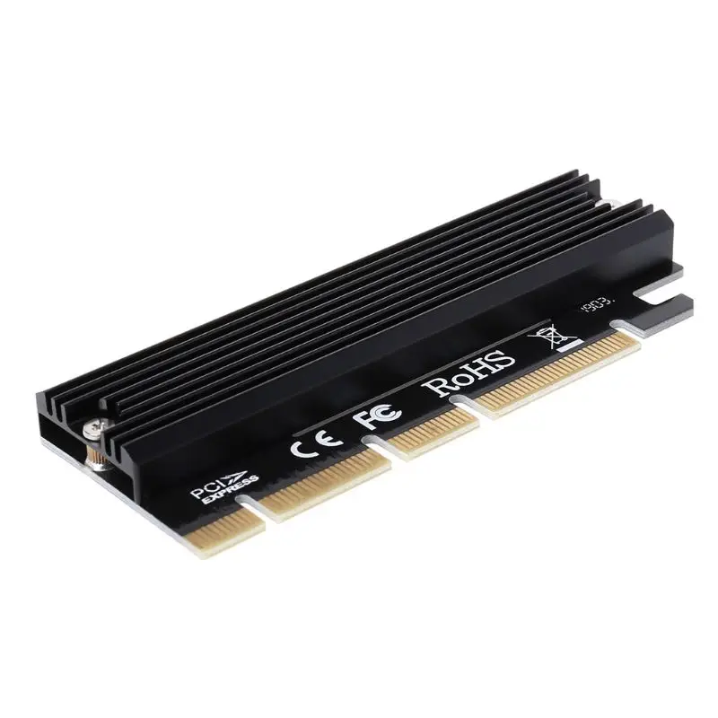 PCI Express 3,0x16 на основе PCIe NVMe и AHCI SSD адаптер с теплоотводом