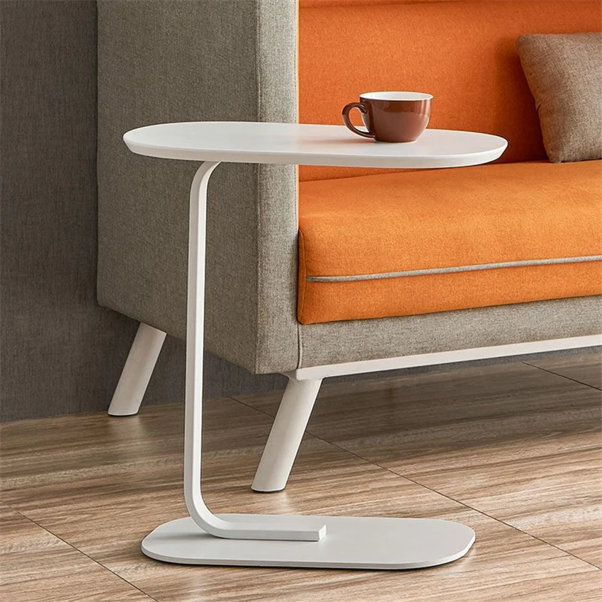 Industrial Nordic C-Shape canapé side table coffee table lampe de chevet table