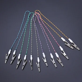 

6pcs Dental Chain Clips Durable Portable Practical Dentist Scarf Clips for Dentistry Clinic