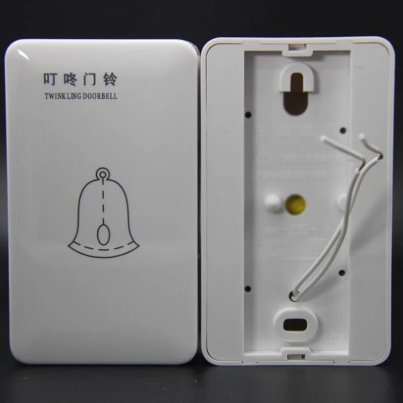 Home Office Doorbell Intelligent Wired Doorbell Waterproof Remote AC 220V Smart Door Bell Chime Accessories