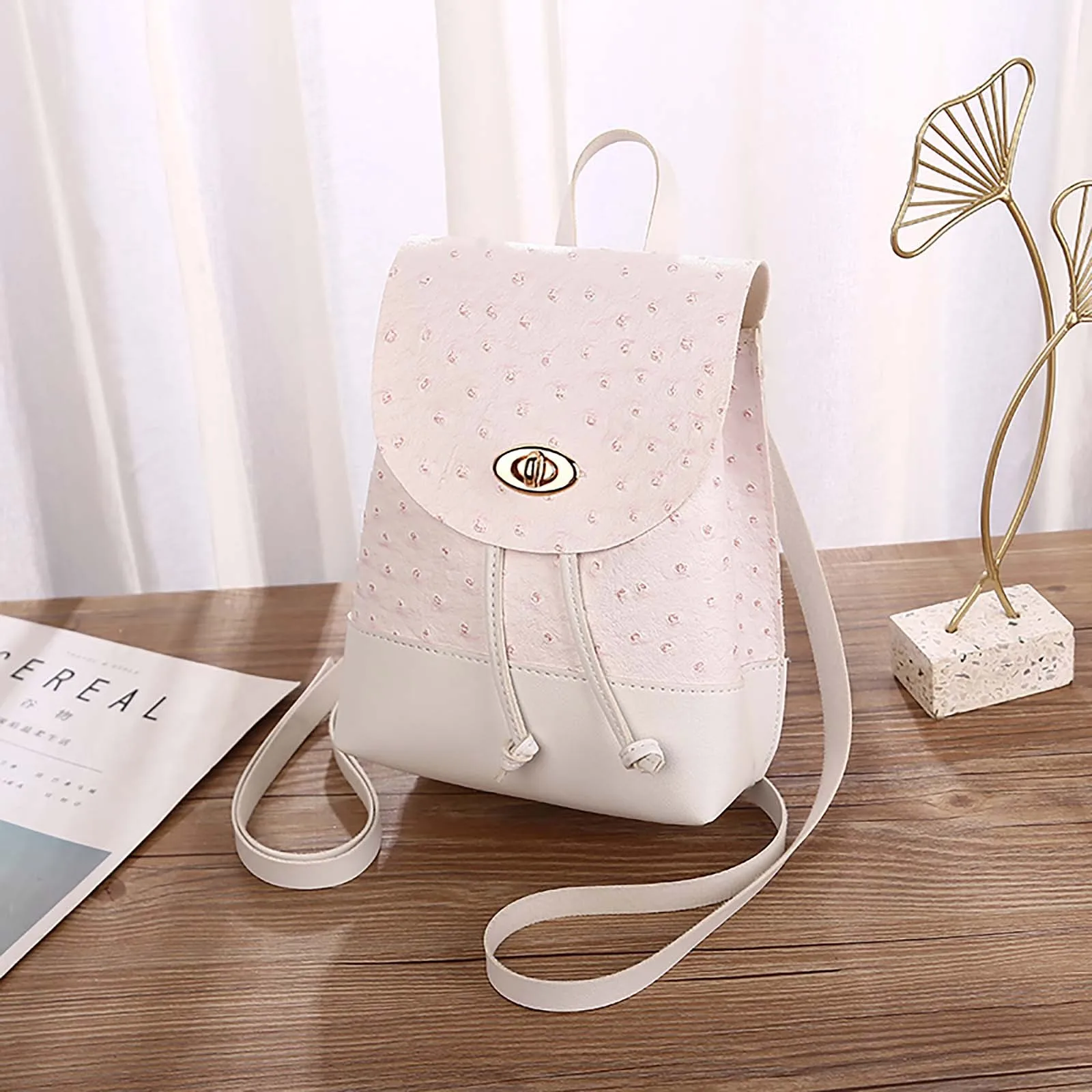 Stylish Backpacks luxury Small Capacity Women Backpack Fashion Print Women Backpacks Pu Leather Backpack Mochila Knapsack Mini Backpack for Women classy backpack