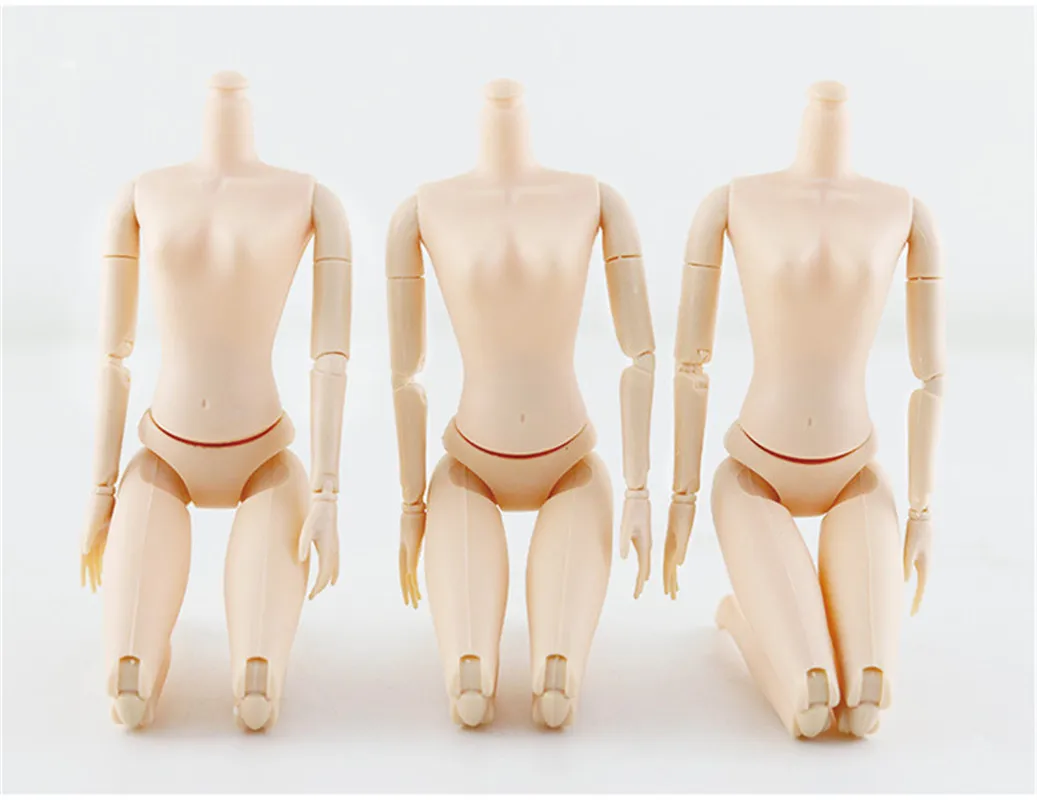 

20 Movable Joint 26CM BJD Doll Fashion White Skin Female Diy Toy For 1/6 Nude Doll Change Makeup Body And Shoes Accessories Girl