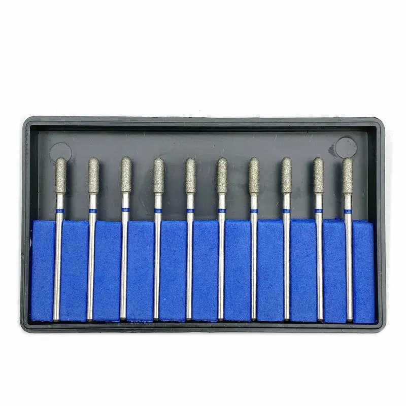 10 шт./компл. Стоматологическая деталь гальванизированная Алмазная точка