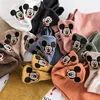 Disney Mickey Minnie Happy Socks Autumn Summer Short Socks Cute Socks For Girls Cotton Cartoon