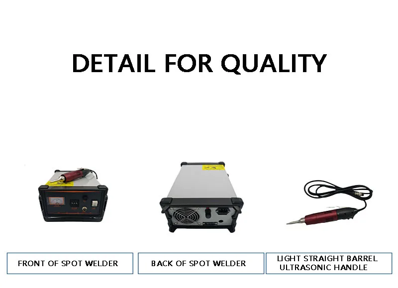 35kHz Plastic Hand-held Ultrasonic Spot Welder High Power Hand-held Ultrasonic Spot Welder Riveting Spot Welding Cloth Cutting