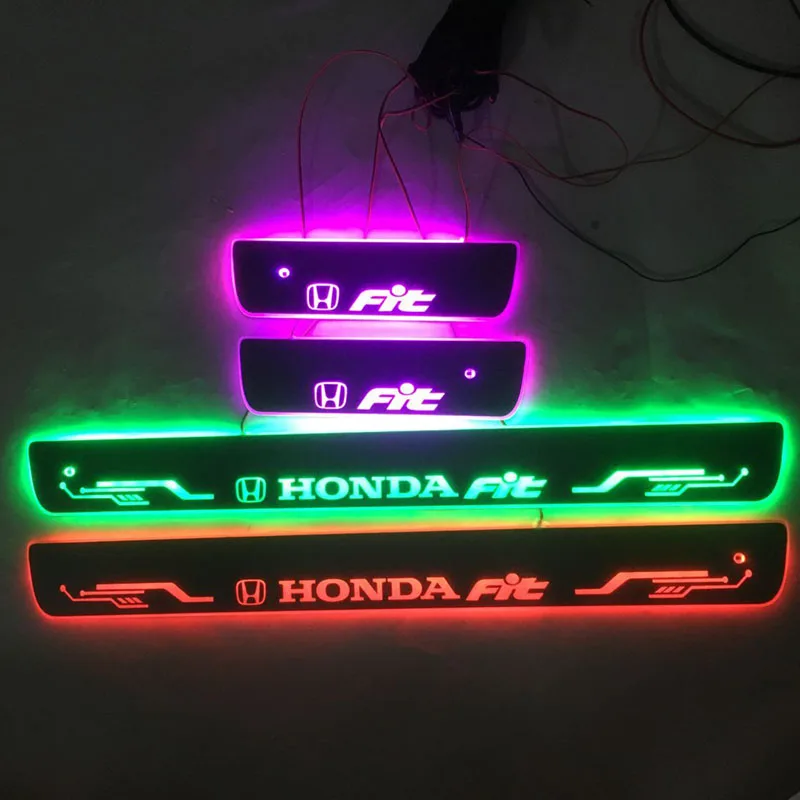 4 шт. светодиодсветодиодный динамические ленсветильник на пороги двери для Honda