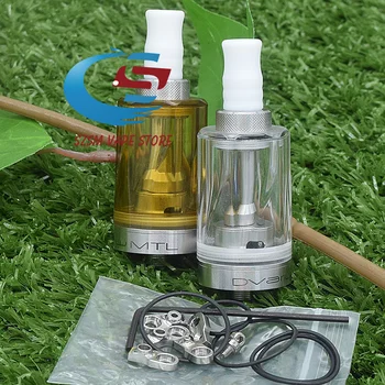 

Dvarw MTL RTA Atomizer 316ss diameter 22mm 5ml Bigger oval hole chimney Rebuildable Vaporizer RTA VS Dvarw DL RTA