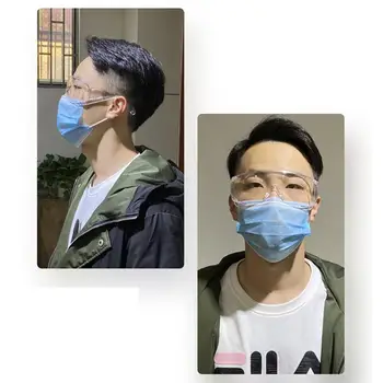 

Safety Glasses Lab Eye Protection Medical Protective Eyewear Clear Lens Workplace Safety Goggles Anti-dust Supplies
