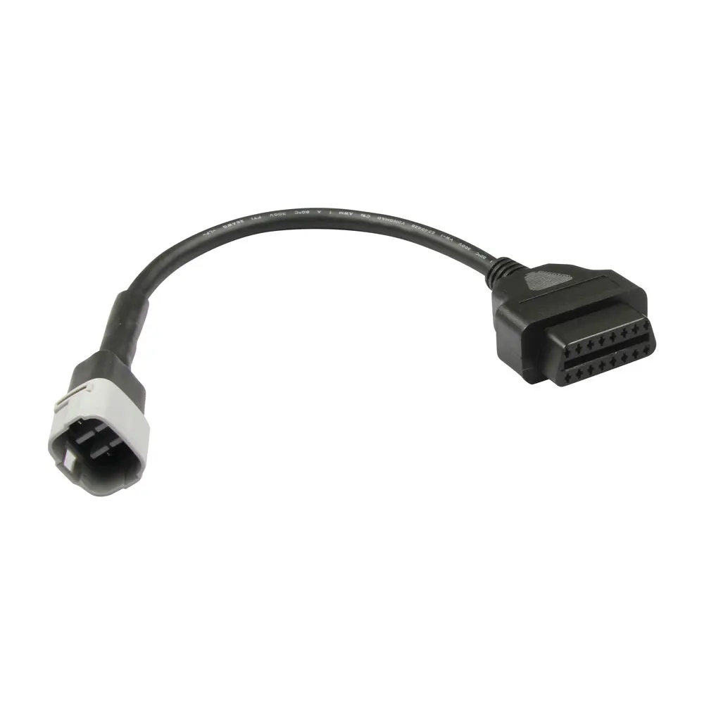 

3 Pcs/Lot 6 To 16 Pin OBD2 Adapters Motorcycle Diagnostic Tools Autocycle OBD Extension Cables For GSX Dl SV