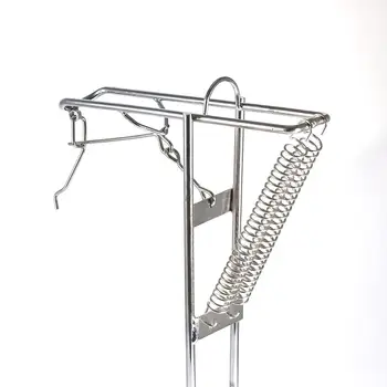 

New Foldable Automatic Double Spring Angle Fishing Pole Tackle Bracket Anti-Rust Steel Fishing Bracket Rod Holder Fish Tackle