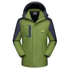 Осень и зима стиль Мужская штурмовая Куртка Верхняя одежда для альпинизма спортивная одежда плюс бархат теплый лыжный костюм Outdoo