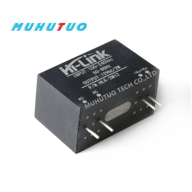 1PCS AC-DC step-down power supply module 220V to 3.3V/5V/9V/12V 2W HLK-2M03 HLK-2M05 HLK-2M09 HLK-2M12 free shipping 10 pcs lot hlk 5m12 220v to12v 5w super compact intelligent household switching mode power module supply