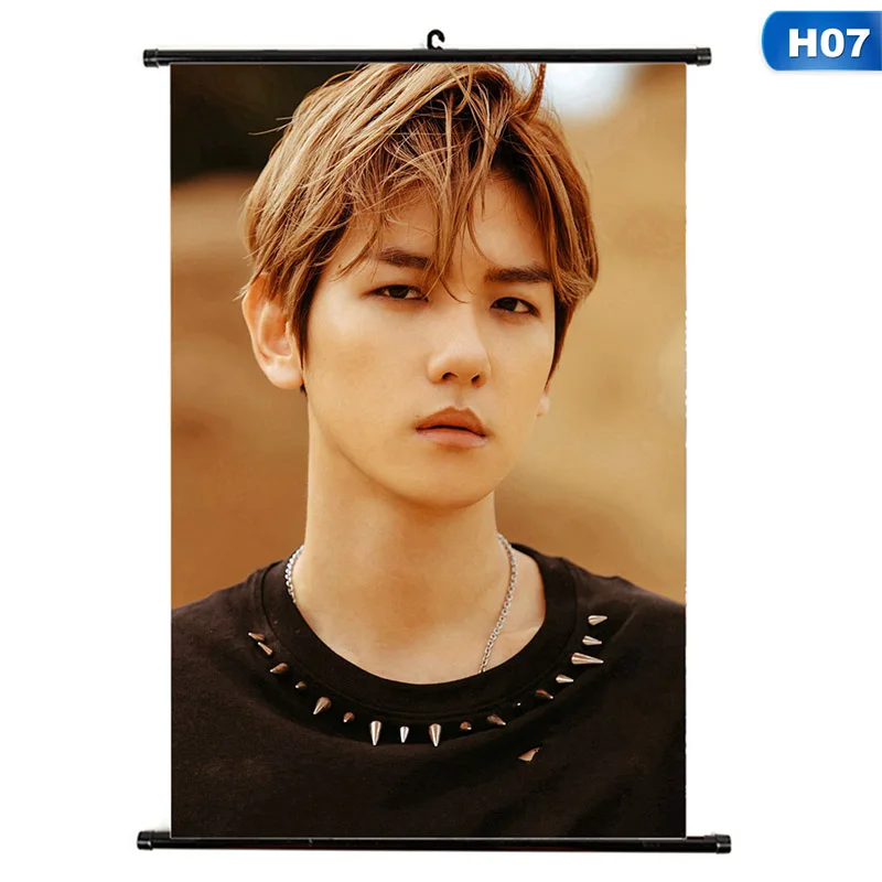 1 шт. K-pop EXO Ablum не мешать мой темп плакаты ясные изображения украшения бумаги канцелярские принадлежности - Цвет: 07