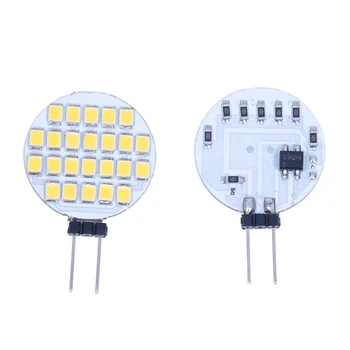 

10 G4 Warm White 24 LED 3528 SMD Camper Marine Boat Spot Light Lamp Bulb DC 12V