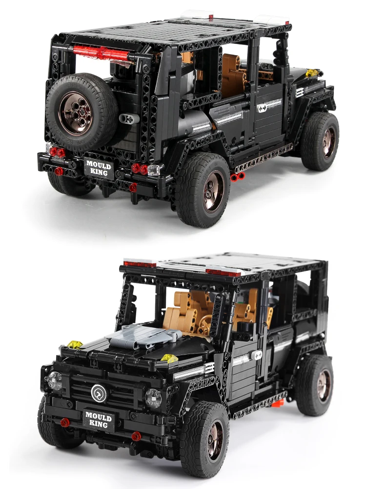 Форма King 13070 Technic APP RC G-glass G500 AWD Wagon SUV Vehicle Fit MOC 2425 функция питания двигателя строительные блоки кирпичи игрушки