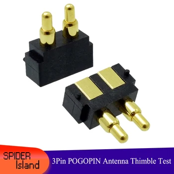 

2Pin Pogo Pin Connector Spring Thimble Shockproof Waterproof for Bluetooth Headset Charging Test Antenna Thimble POGOPIN