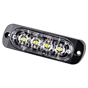 

Light Car Flashing Light Lamp SUV ATV Van 12W Kit DC 12V-24V Blue 4LED
