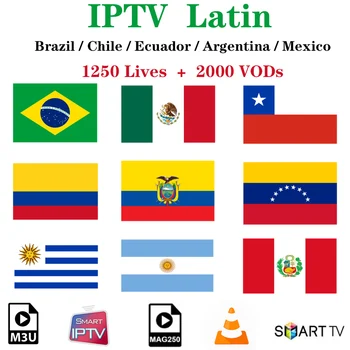 

1 year Europe latino iptv Subscription USA Canada India Russian Latino Brazil Peru Argentina enigma2 smart m3u Free test