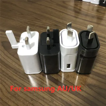 

50pcs/lot Fast Charging EU/US/UK Plug 9V 1.67A 5V 2A Wall Charger USB Power Adapter for Sam S10 S8 S7 Edge S6 AC Adapter