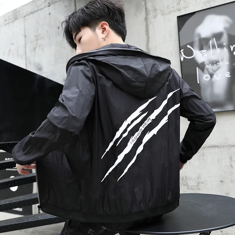 70% OFF 2020 New Sun Protection Clothing Men's Skin Clothing Outdoor Thin Hooded Sun Protection Clothing Jacket Men Breathable