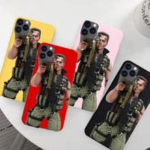 Арнольд Шварценеггер фильм коммандер 1985 плакат Мягкий силиконовый чехол конфетного цвета для iPhone 11 PRO MAX i11 pro coque