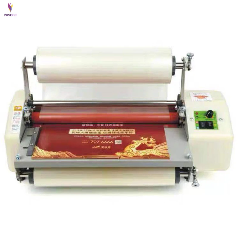 

12th 8350T A3+Four Rollers Laminator Hot Roll Laminating Machine,High-end speed regulation laminating machine 220v