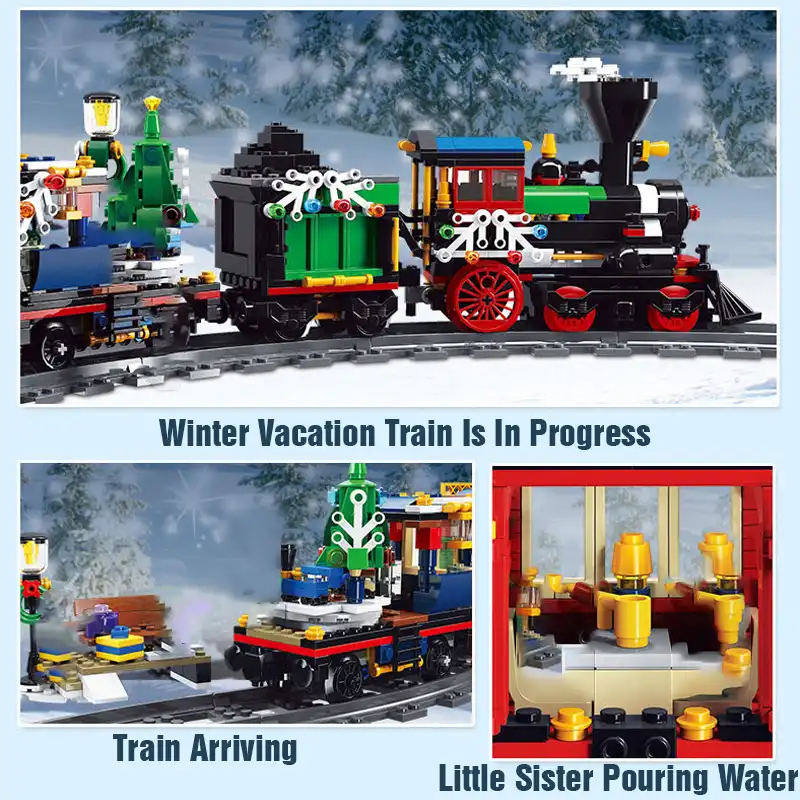 remote control christmas train