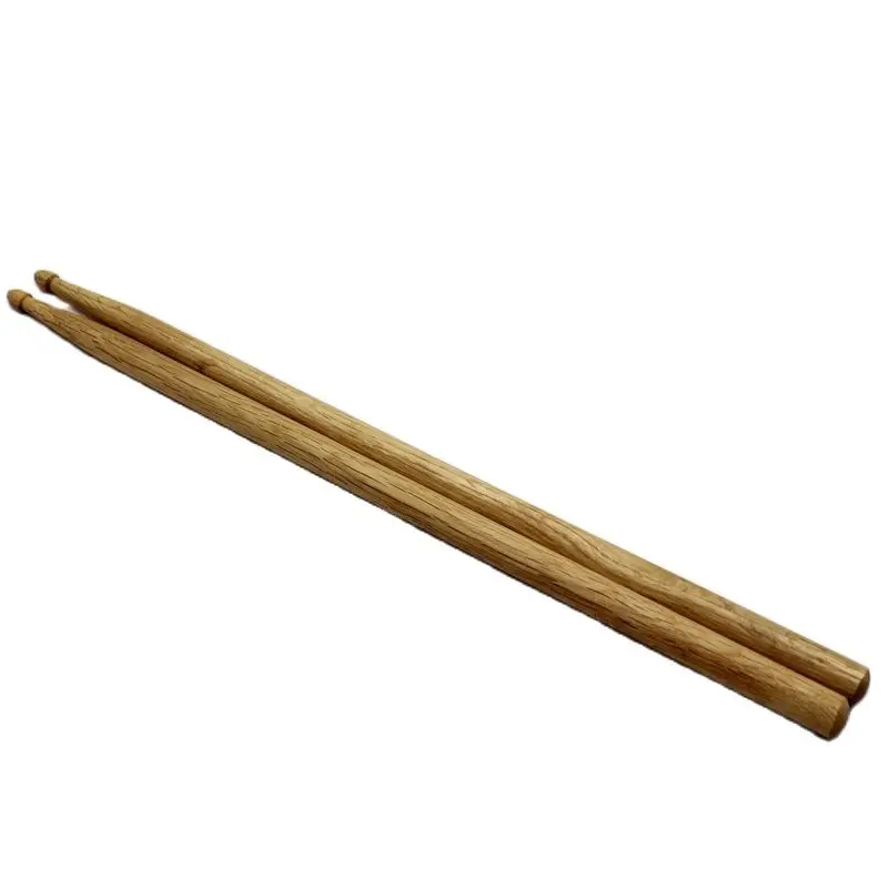 1 Pair 2B OAK Drum Stick Music Band Wood Color 2b Stick Drumsticks Drummer Good Quality drum sticks drum accessories