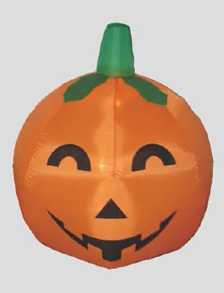 

Activity Dressing up Halloween Outdoor Decorations Inflatable 1.2 M Light-emitting Pumpkin Inflatable Model Pumpkin