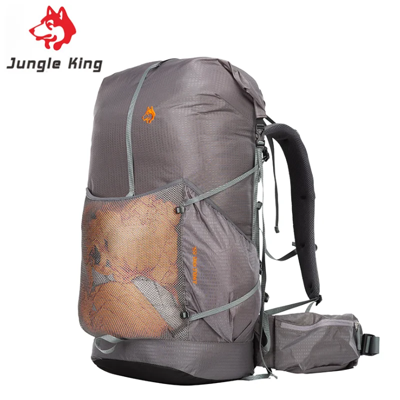 

Водонепроницаемый нейлоновый походный рюкзак JUNGLE KING для мужчин и женщин, ультралегкий рюкзак для кемпинга, сумка для альпинизма, дорожные рюкзаки для трекинга, 2020 л