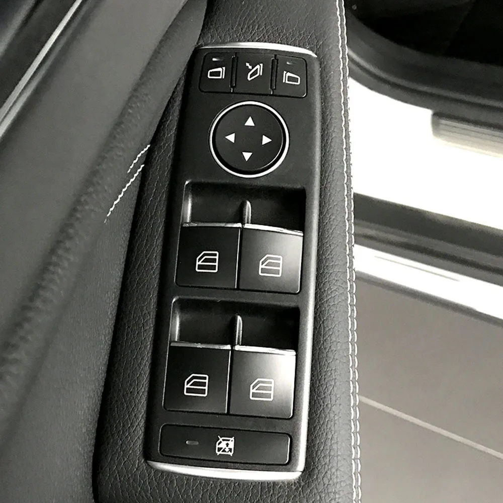 Автомобильная Наклейка ABS хромированная Накладка для Mercedes Benz E W212 C W204 GLK X204 ML GL W166