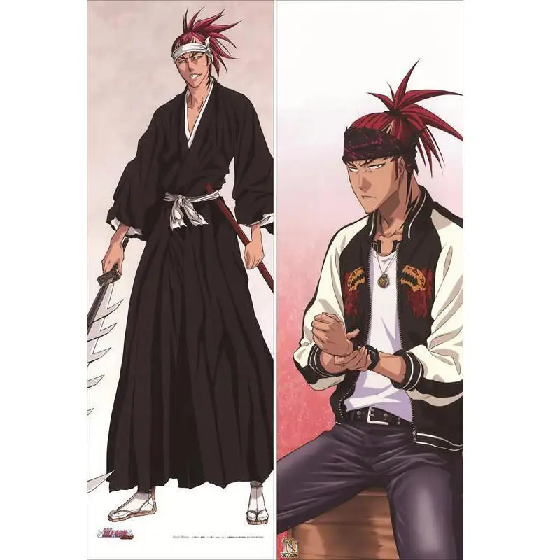 BL мужской японский декоративный аниме отбеливатель Renji Abarai Throw Otaku Dakimakura