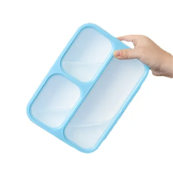 

1000ml Partition Leak-Proof Lunch Box Microwave Bento Box BPA Free Food Container Adults Lady Kid Lunchbox