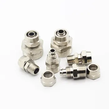 

Fast twist lock nut 4mm-14mm OD Tube Stainless Steel SS 304 Pipe Fittings Connector 1/8" 1/4" 3/8" 1/2" male thread