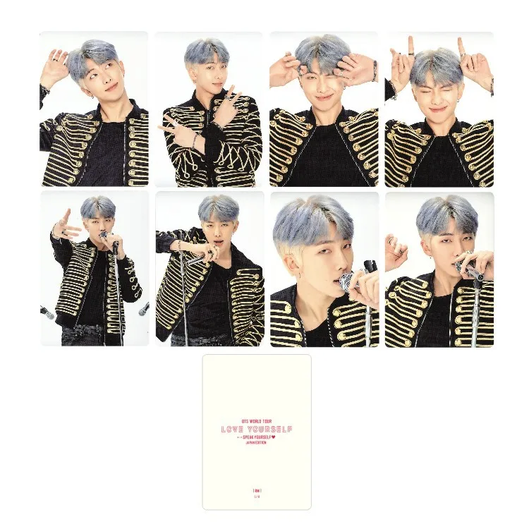 RM Kpop Bangtan Boys альбом LOVE YOURSELF Япония случайный альбом карта периферия - Цвет: RM