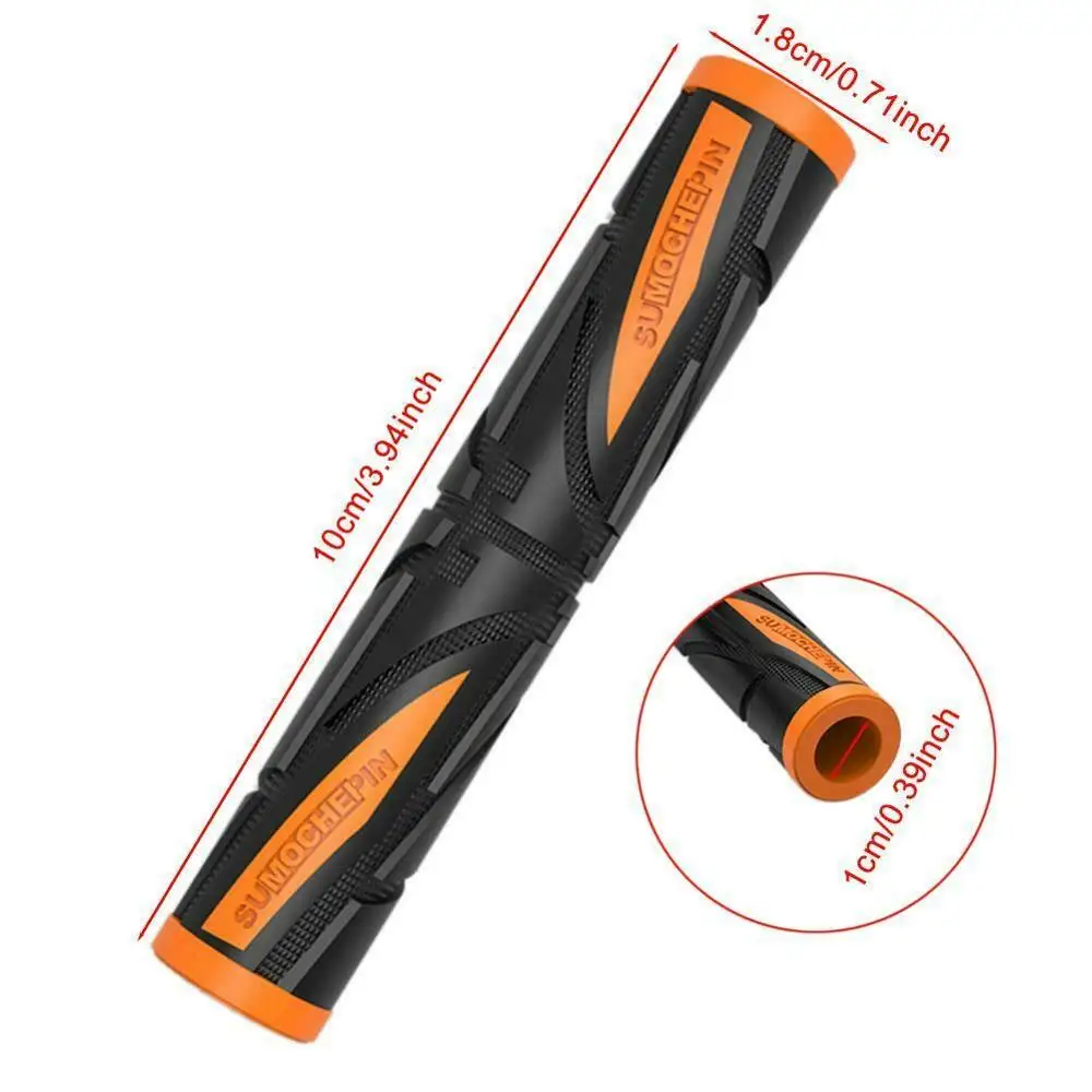 Lot De 6 Poignées De Guidon Moto En Mousse Antidérapante - Augmentent Le Confort, Réduisent Les Vibrations, Installation Facile