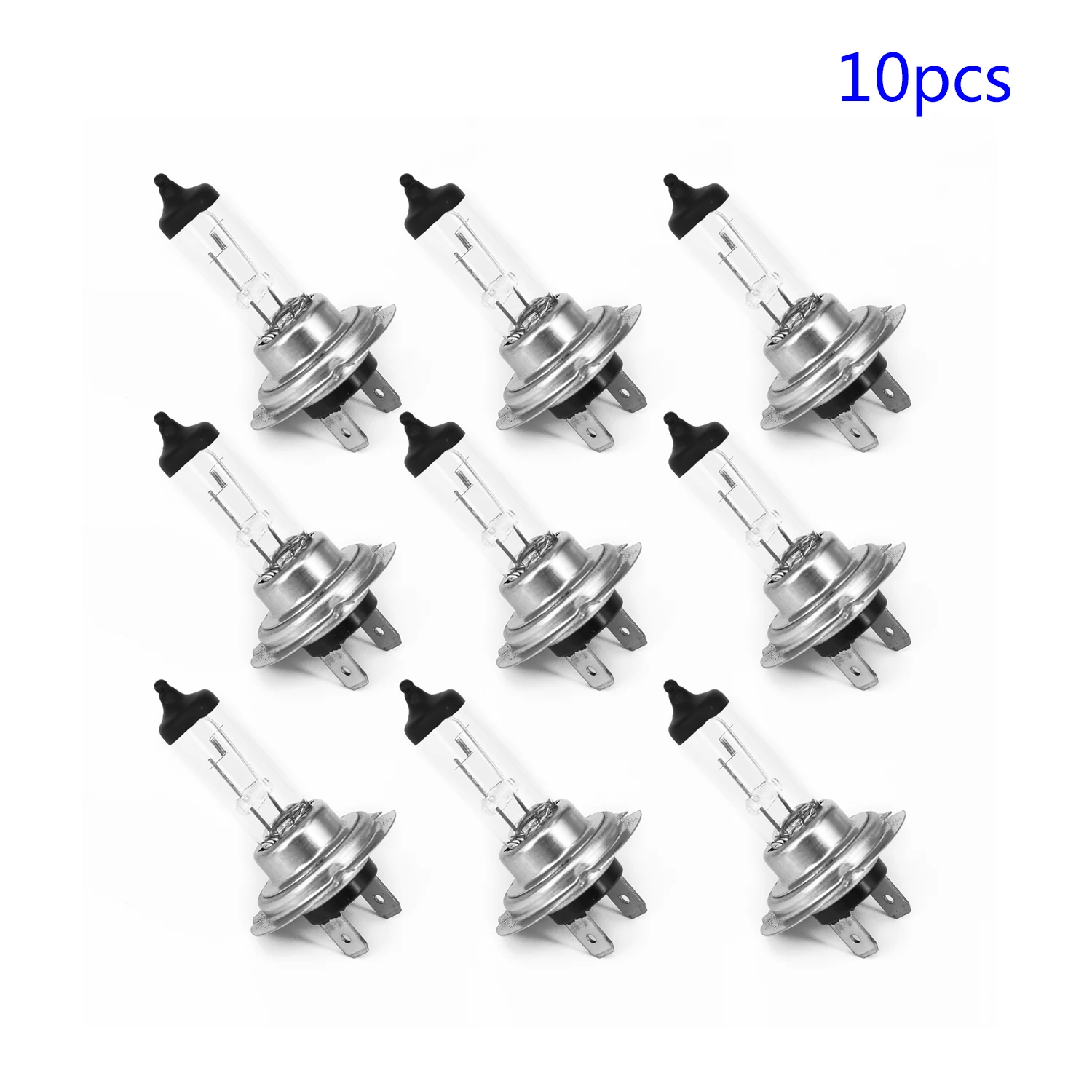 10Pcs Set 12V Car H7 Xenon Headlight 55W 4300K Halogen Light Lamp Bulbs Individually Wrapped In Packs Of 10 Lights