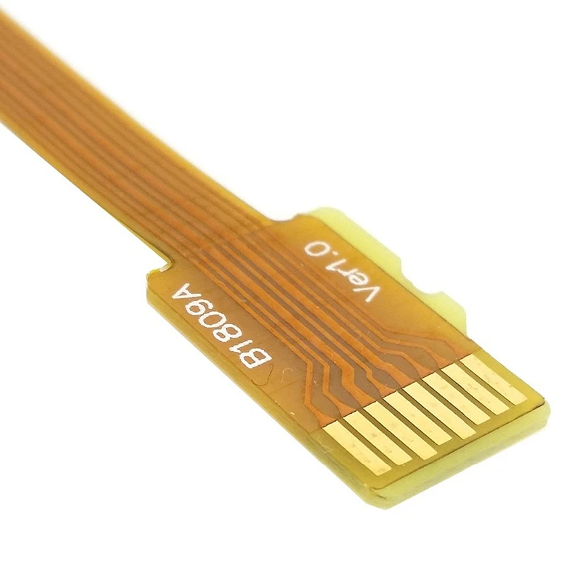 Micro-Sd Tf карта памяти набор мужчин и женщин расширение мягкий плоский Fpc кабель удлинитель 10 см