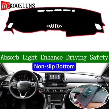 

For Honda Accord 2018 Non-slip Bottom dashmat pad dash cover auto accessories